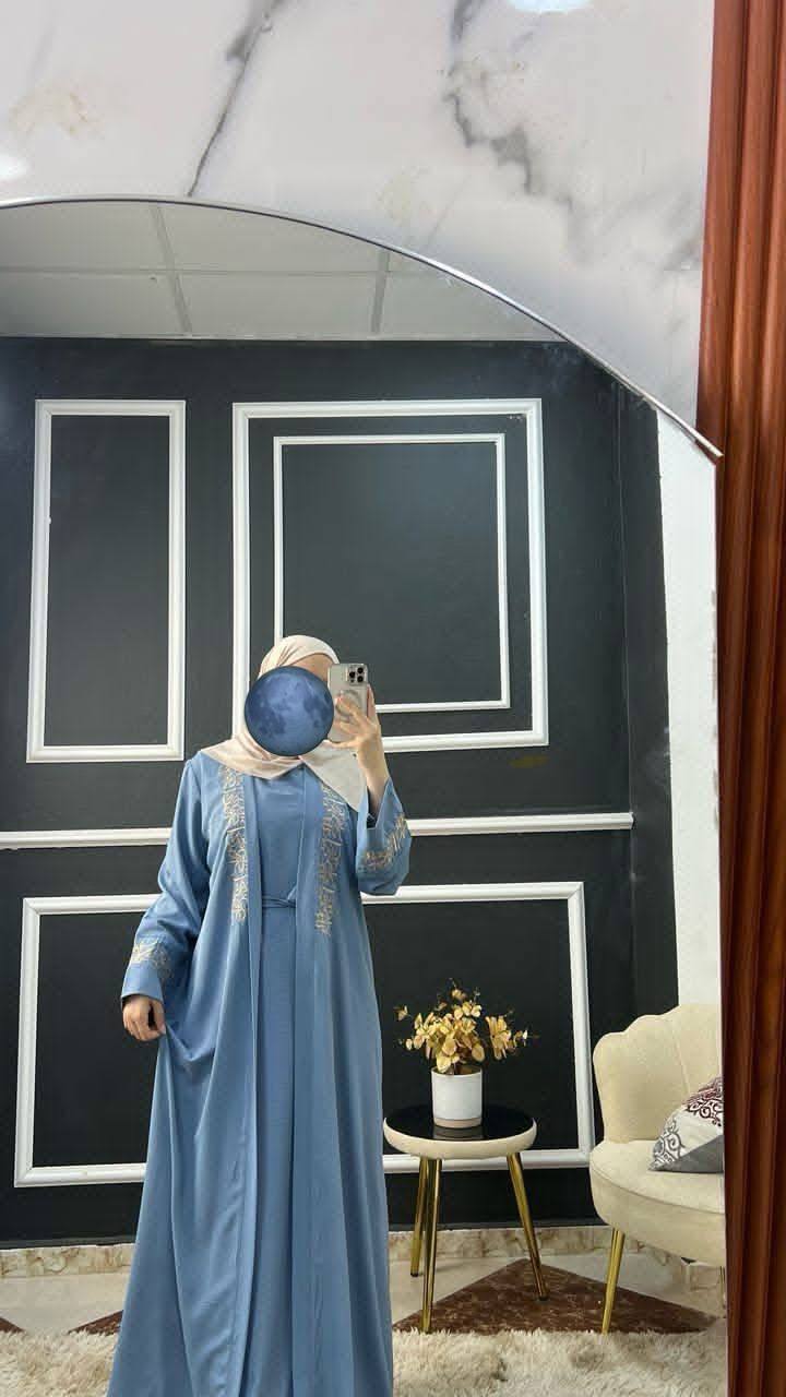 عباءة راقية من قطعتين