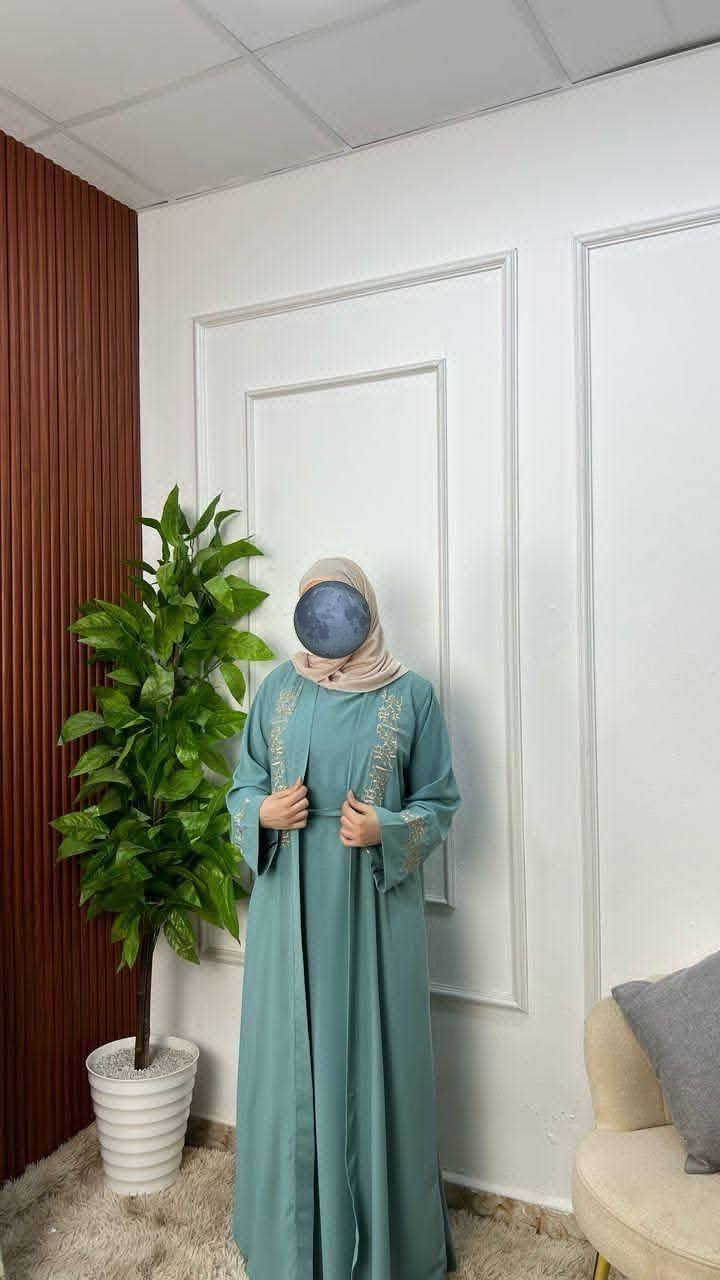 عباءة راقية من قطعتين