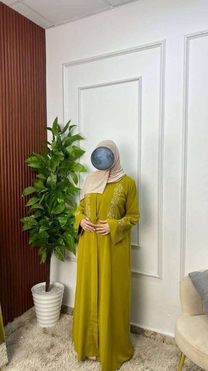 عباءة راقية من قطعتين